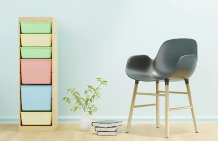 Möblieren ohne Dübel: Magnetraster-Wände aus Ferro-Gipskarton für radikal flexible Räume