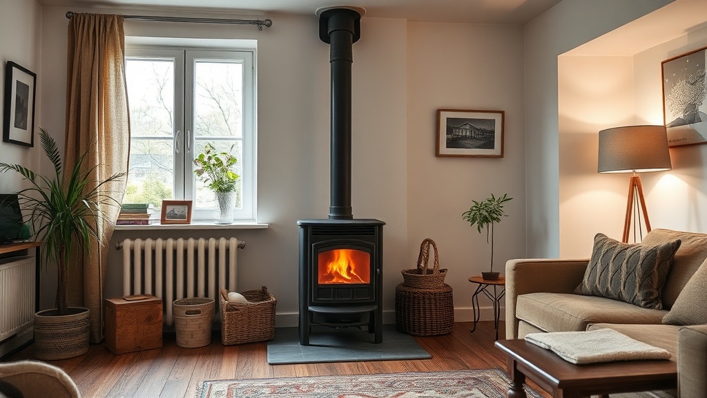 Kaminofen in der Mietwohnung